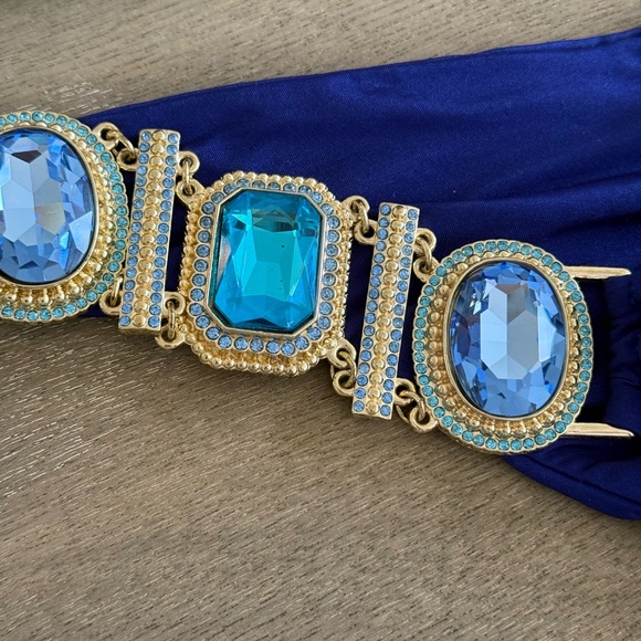 Beach Bunny Elegant Blue Embellished Bikini - Picture 4 of 8